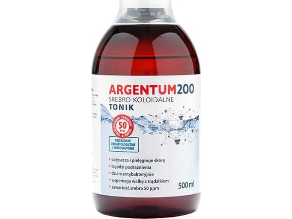 Aura Herbals Face Tonic Argentum 200 50PPM kolloidinen hopea 500ml