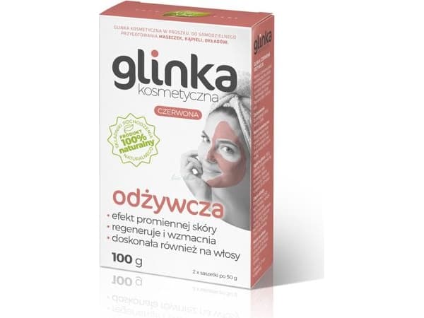Biomika Natural Home Spa Cosmetic Red Clay Nourishing 100g