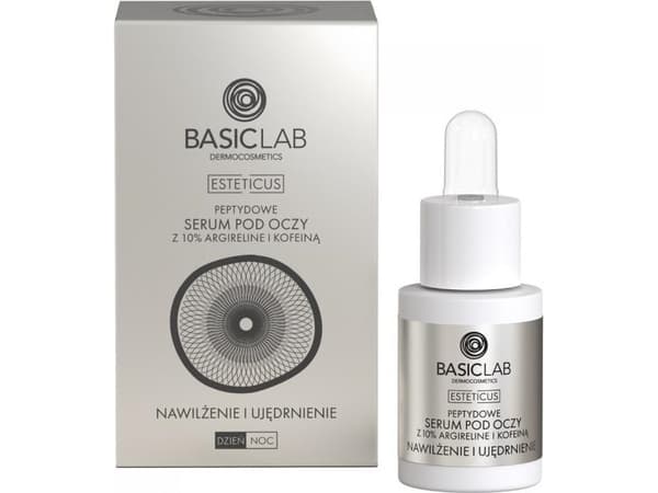 Basiclab Peptide Eye Serum med Argireline 10% Återfuktning och Uppstramning