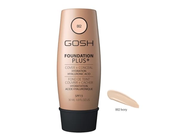 GOSH_Foundation Plus+ opaque and corrective face primer 002 Ivory 30ml