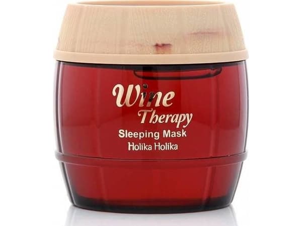 HOLIKA HOLIKA Wine Therapy nattansiktsmaske med rødvin 120ml