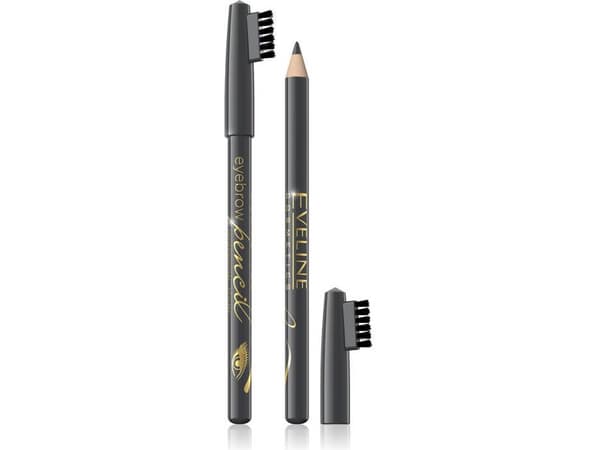 Eveline Eyebrow Pencil with Brush Eyebrow Make Up Grey Shade