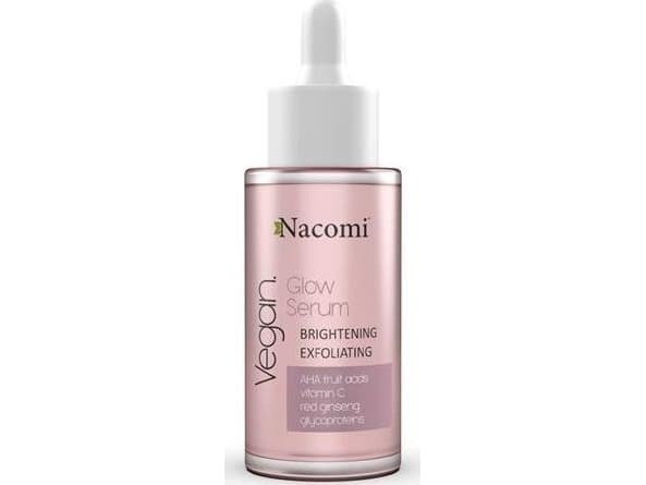 NACOMI_Vegan Glow Serum lysende og eksfolierende serum 40ml
