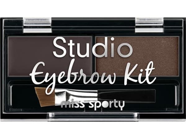 Miss Sporty Studio Eyebrow Kit, 3.27 g, Medium Brown