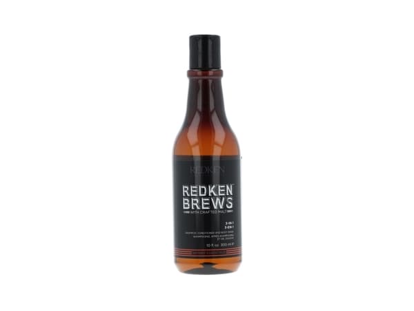 Shampoo, balsam og dusjsåpe Redken Brews 3 i 1, Alle hårtyper, 300ml