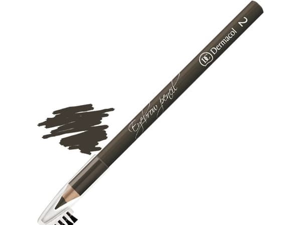 Dermacol Eyebrow Pencil No. 2 eyebrow pencil shade 2 1.6g