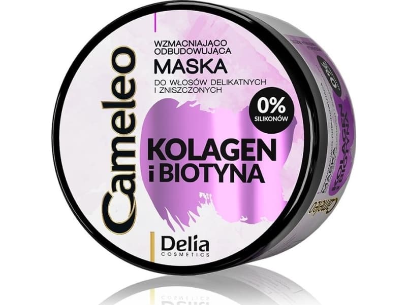 Delia Cameleo Collagen and Biotin Strengthening and rebuilding mask 200ml