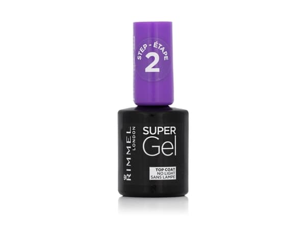 Rimmel Super Gel Top Coat, a varnish that fixes the effect of a gel manicure 12ml