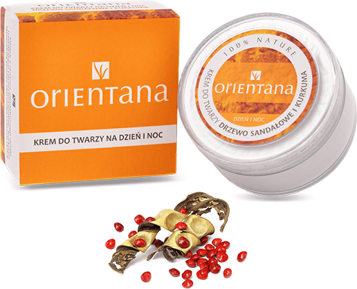 Orientana Face Cream SANDAL TREE AND CURCUMA 50ml