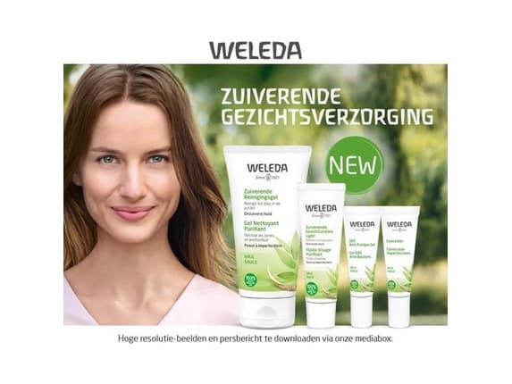 Weleda Face Creme Naturally Clear S.O.S. beroligende 10ml