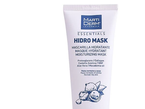 MartiDerm Hidro Mask, Puhdistusnaamio, Kuiva iho, Normaali iho, Puhdistus, Kiinteyttävä, Kosteuttava, Ravitseva, Pehmentävä, Tuubi, 75 ml, 1 kpl