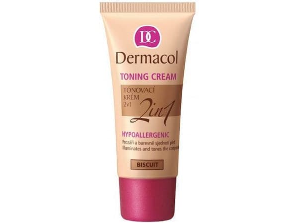 Dermacol Toning Cream 2in1 Creme fargelegging Kjeks 30ml