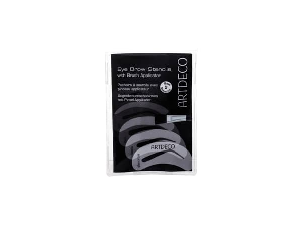 ARTDECO 4052136046298, Ögonbrynsschablon, Vit, 5 styck