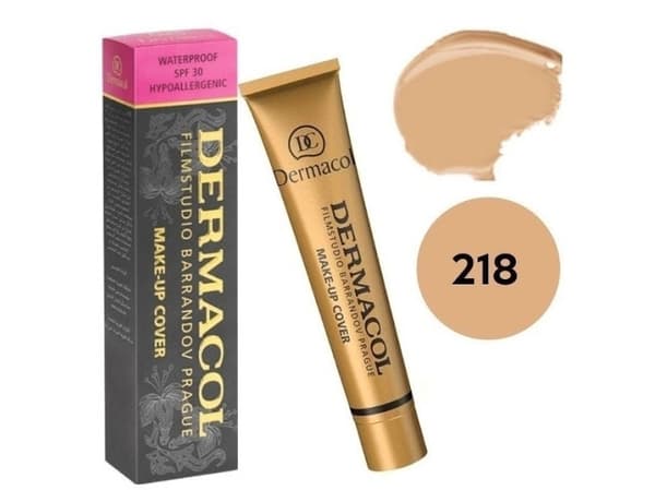 Dermacol Cover, Dame, Foundation 218 SPF 30, 30 g