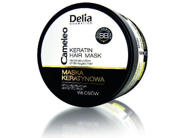 Delia Cameleo Keratin naamio vaurioituneille hiuksille 200 ml