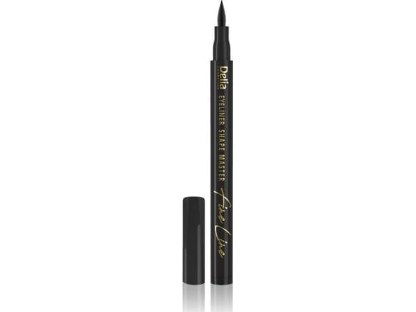 Delia Cosmetics Shape Master Eyeliner in Fine Line Pen - Black 1pc