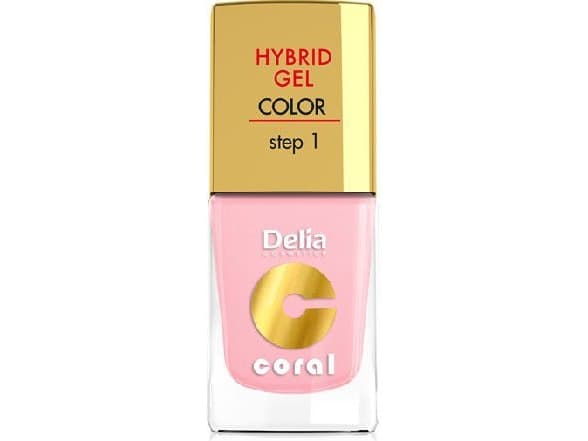 DELIA LACQUER CORAL HYBRID GEL 04 PASTEL PINK