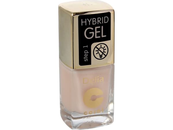 Delia Cosmetics Coral Hybrid Gel Nail Enamel No. 41 11ml