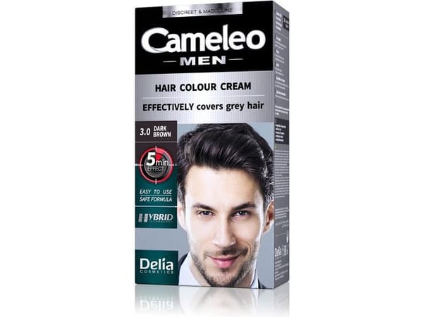 DELIA CAMELEO MEN HAIR CREAM 3.0 DARK BROWN