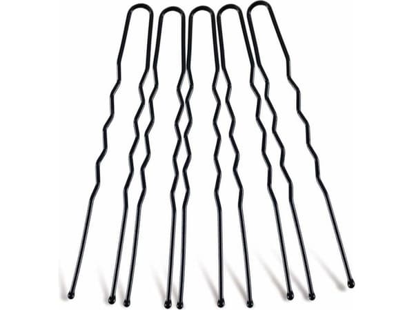 DON HAIRPIN (5094) BOW TIE BLACK 5CM(50PCS)