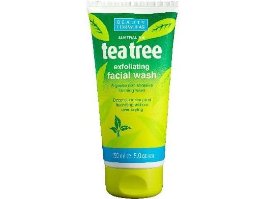 BEAUTY FORMULAS Teepuu kuoriva kasvojen pesu 150ml