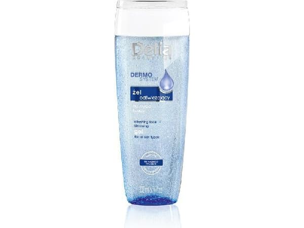 Delia Dermo System virkistävä kasvojen pesugeeli 200ml