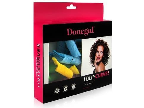 DON ROLLS (5007) d/hair LOLLY CURVES 9x15cm/9x2