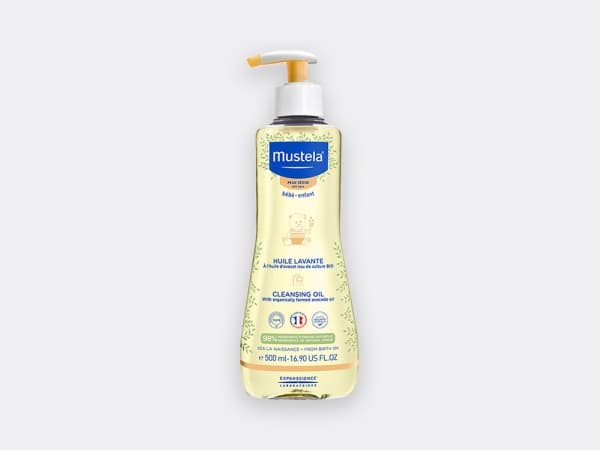 Mustela 3504105034290, 500 ml, Mykgjører, Tørr hud, Flaske, Avokado, AQUA/WATER/EAU, GLYCERIN, CAPRYLYL/CAPRYL GLUCOSIDE, HYDROXYPROPYL GUAR, CITRIC