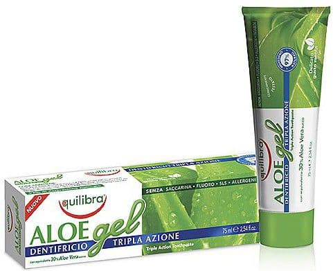 EQUILIBRA_Aloe Gel Triple Action Tannkrem Aloe Vera 75ml