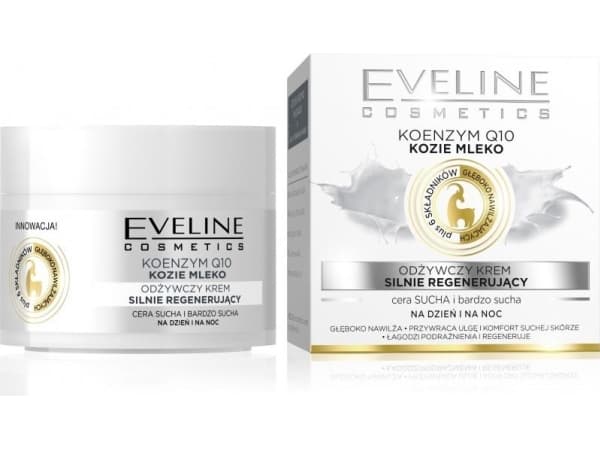 EVELINE_Coenzyme Q10 nærende Creme sterkt regenererende for tørr og veldig tørr hud dag/natt 50ml