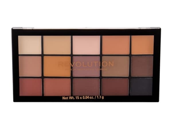 Makeup Revolution Cienie do powiek Reloaded Basic Mattes 16,5g