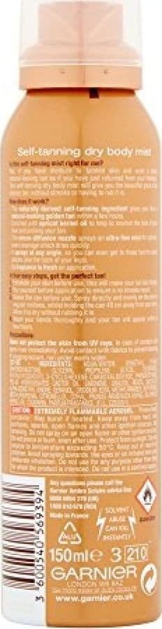 Garnier Body itseruskettava aine Ambre Solaire No Streaks Bronzer 150ml