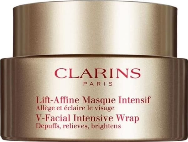 Clarins V-Facial Intensive Wrap, Lifting Mask, Kvinnor, Universal, Anti-dullness, Anti-stress, Rengörande, Tonifying, Cream, Pot