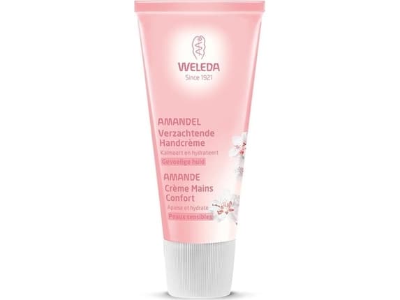 Weleda Mandel Sensitiv Handcreme Kräm z migdałami do wrażliwej skóry dłoni 50 ml