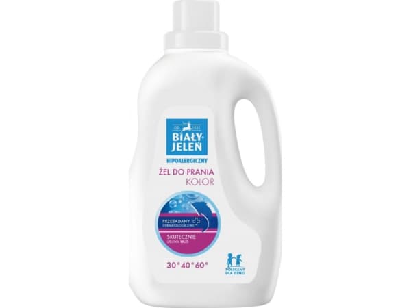 POL WHITE JELEŃ.Washing gel hypoallergenic kol 1,5L&amp