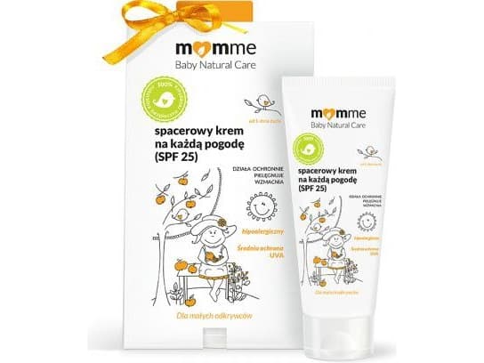 All Weather Outdoor Cream 50ml (SPF 25) 100% natural formula, multi-care hypoallergenic cream for infants and children