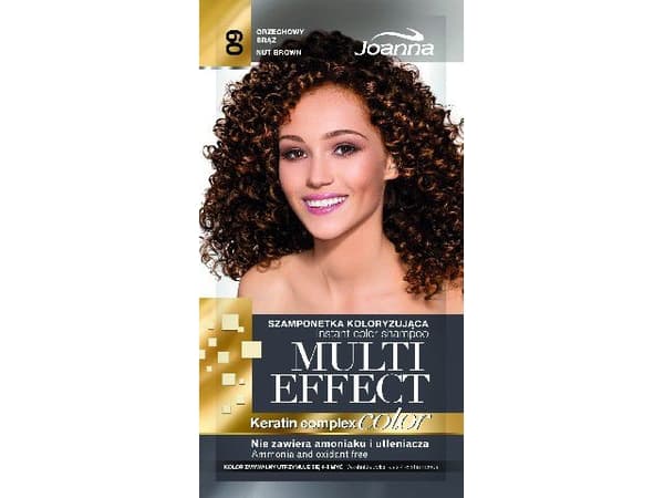 JOANNA MULTI Keratin Shampoo 09 Walnut brown