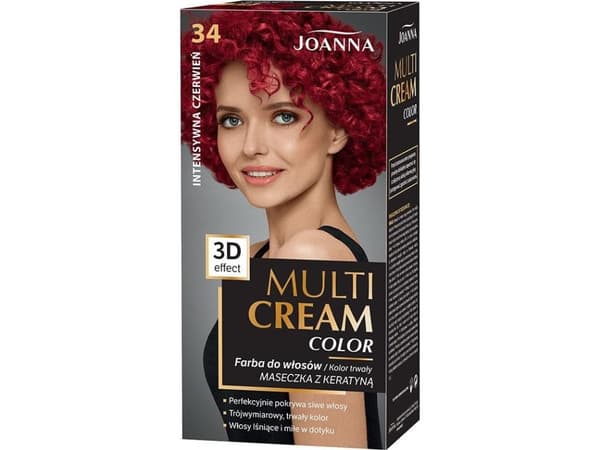 JOANNA MULTI CREAM dye 34 Intense red &amp;