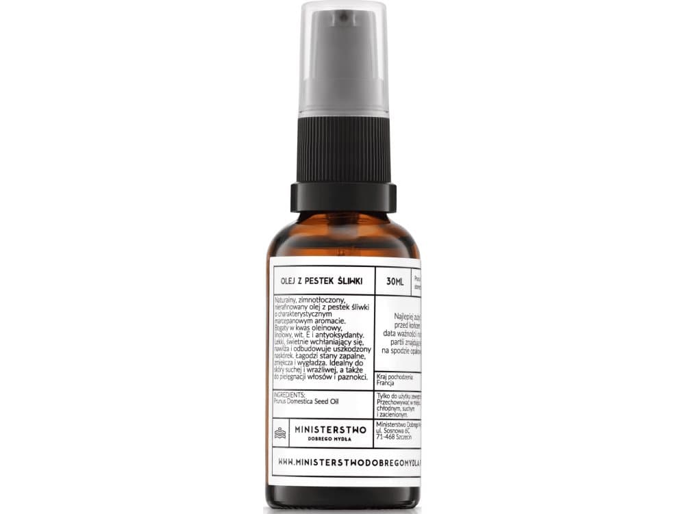 Ministry of Good Soap Face Oils - Oil Plum 30ml
