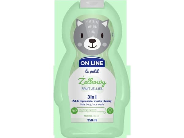 On Line Le Petit Gel for washing body,hair and face 3in1 for children Jelly 350ml