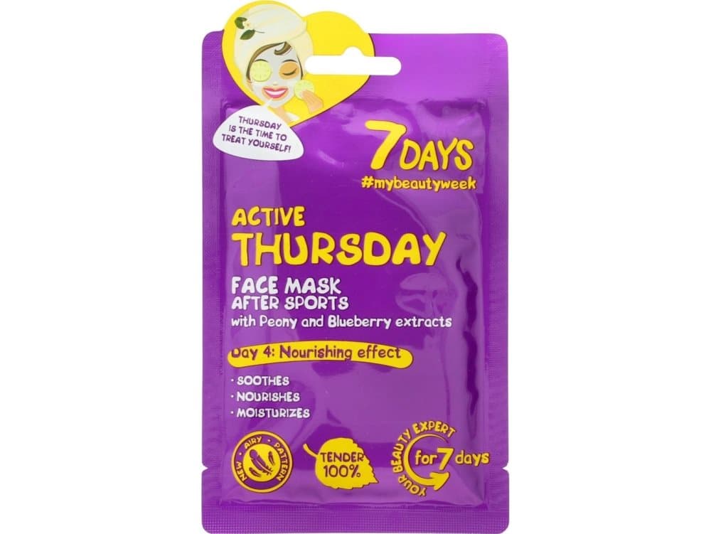 Vilenta VILENTA 7 Days Nourishing face mask Active Thursday 28g