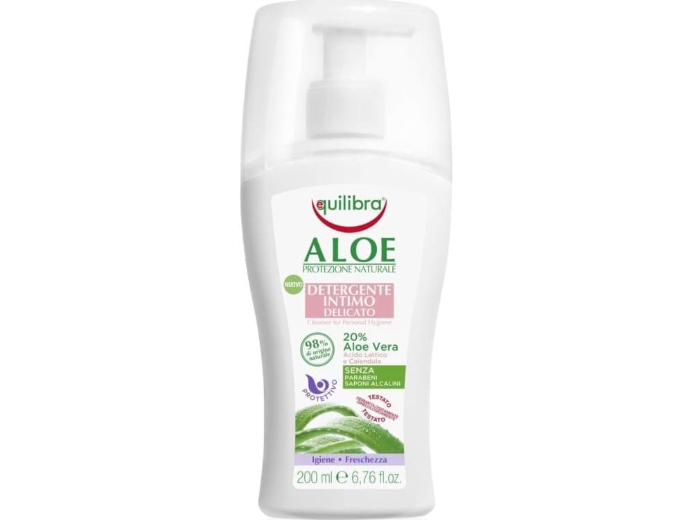 Equilibra EQUILIBRA_Aloe Gentle Cleanser For Personal Hygiene gentle gel for intimate hygiene with Aloe Vera 200ml