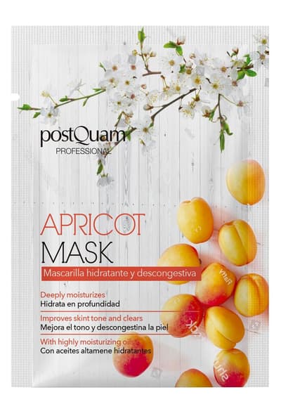 5 pack PostQuam Ansiktsmask Aprikos