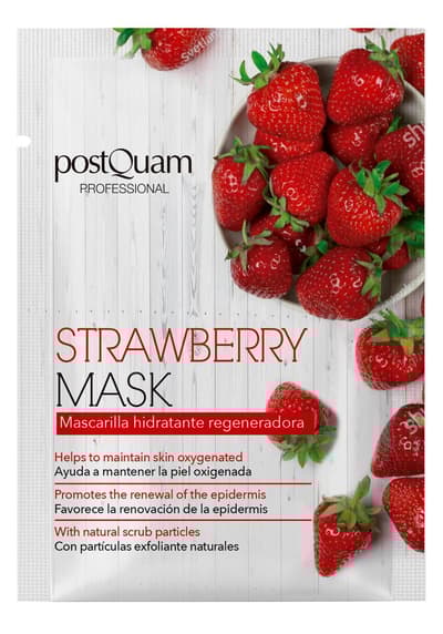 5 Pack PostQuam Ansiktsmask Strawberry