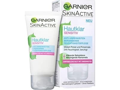 Garnier (DE) Garnier Skin-clear Sensitive, Anti Pollution Soothing Moisturizing Cream, Anti Pollution With Salicylic Acid, 50ml (GERMANY PRODUCT)