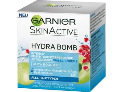 Garnier (DE) Garnier Hydra Bomb, Moisturizing cream, Glow Booster antioxidant, protects the skin and gives it glow, 50ml (GERMANY PRODUCT)