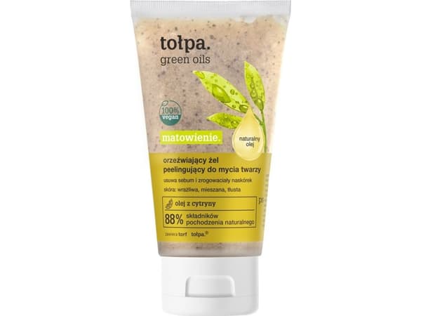 Tolpa Refreshing Scrubbing Gel Ansiktstvätt Mattifierande 150ml