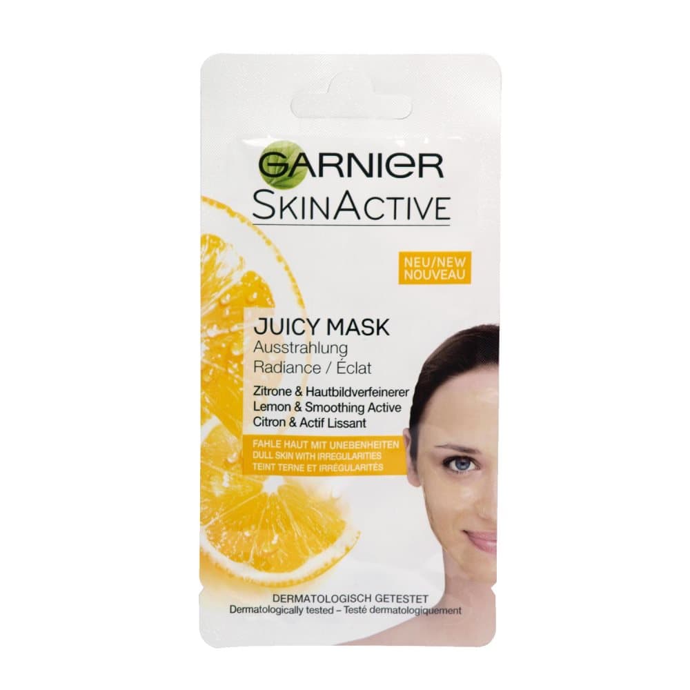 Garnier Skin Mask Active Juicy lemon - skin imperfections 8ml