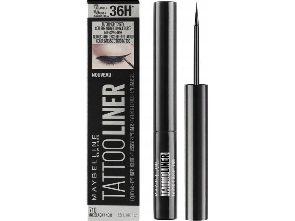 Maybelline MAYBELLINE_Tattoo Liner Liquid Eyeliner Gel Crayon Ink Black Noir 710 2.5ml