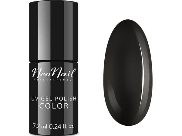 NEONAIL_UV Gel Polish Color Hybrid Varnish 2996-7 Pure Black 7.2ml